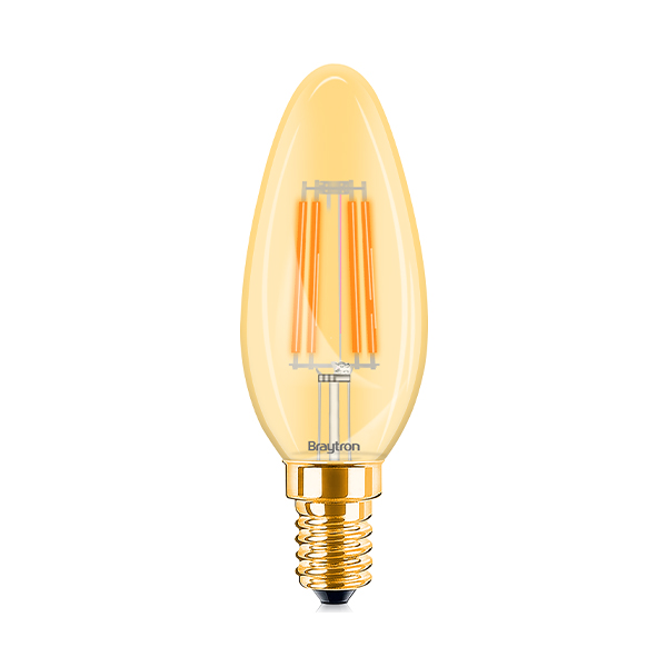 Filament LED sijalica E14 4W C35 Amber 2200K Sveća