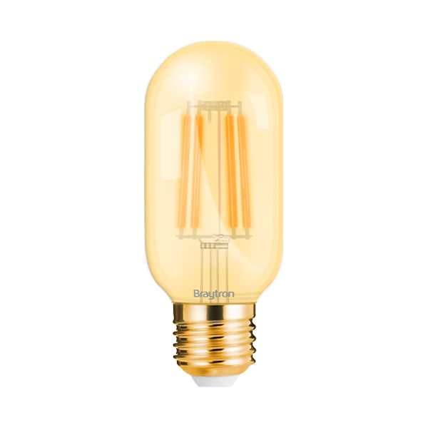 Filament LED sijalica E27 4W T45 Amber 2200K (Valjak)
