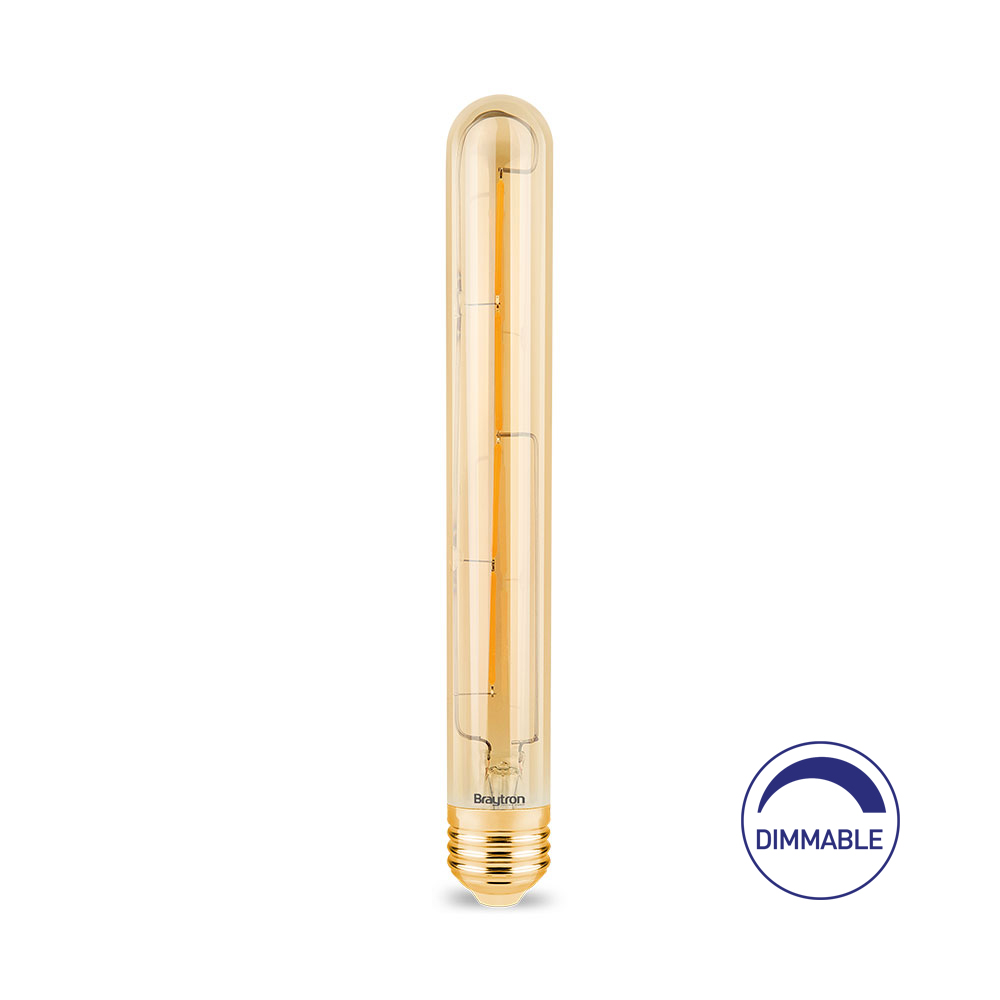 Filament LED sijalica E27 6W T30 Amber Dimabilna (Cevasta)