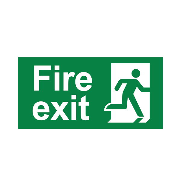 Oznaka FIRE EXIT PVC