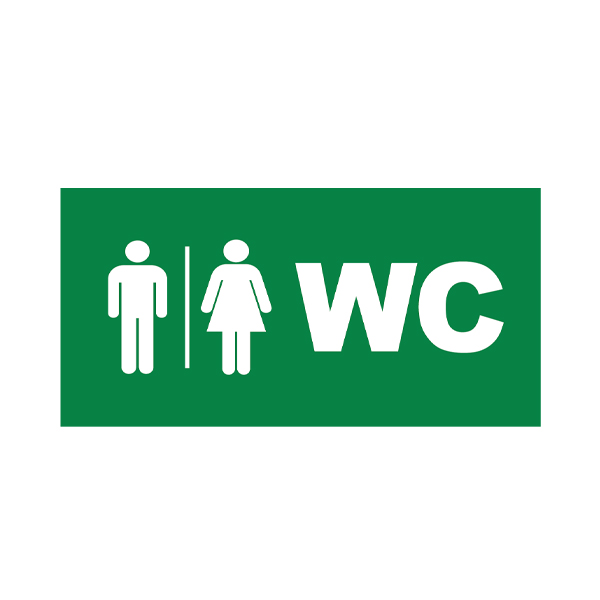 Oznaka za paničnu rasvetu WC PVC (za BC14-011)