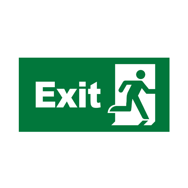 Nalepnica za paničnu rasvetu EXIT DOOR (za BC14-009)
