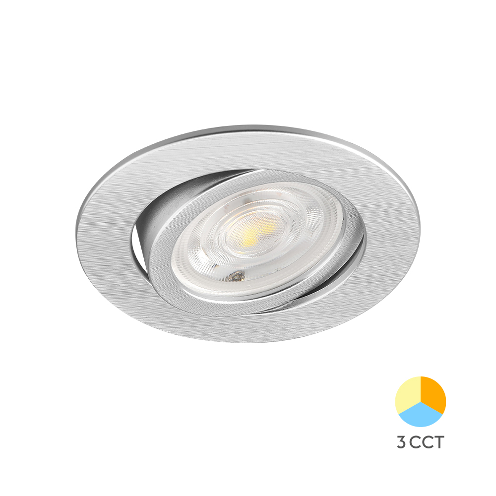 LED ugradni spot G3 7W 3IN1 Srebrni