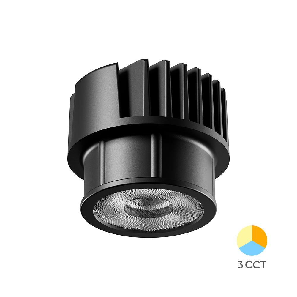 LED ugradni modul AL-G5 15W 38D 3IN1 Crni