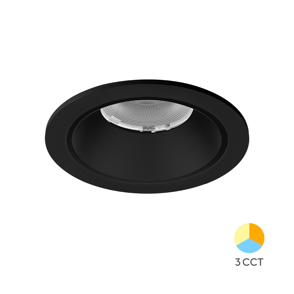 LED ugradni spot Linex CD20 20W 3CCT Crni