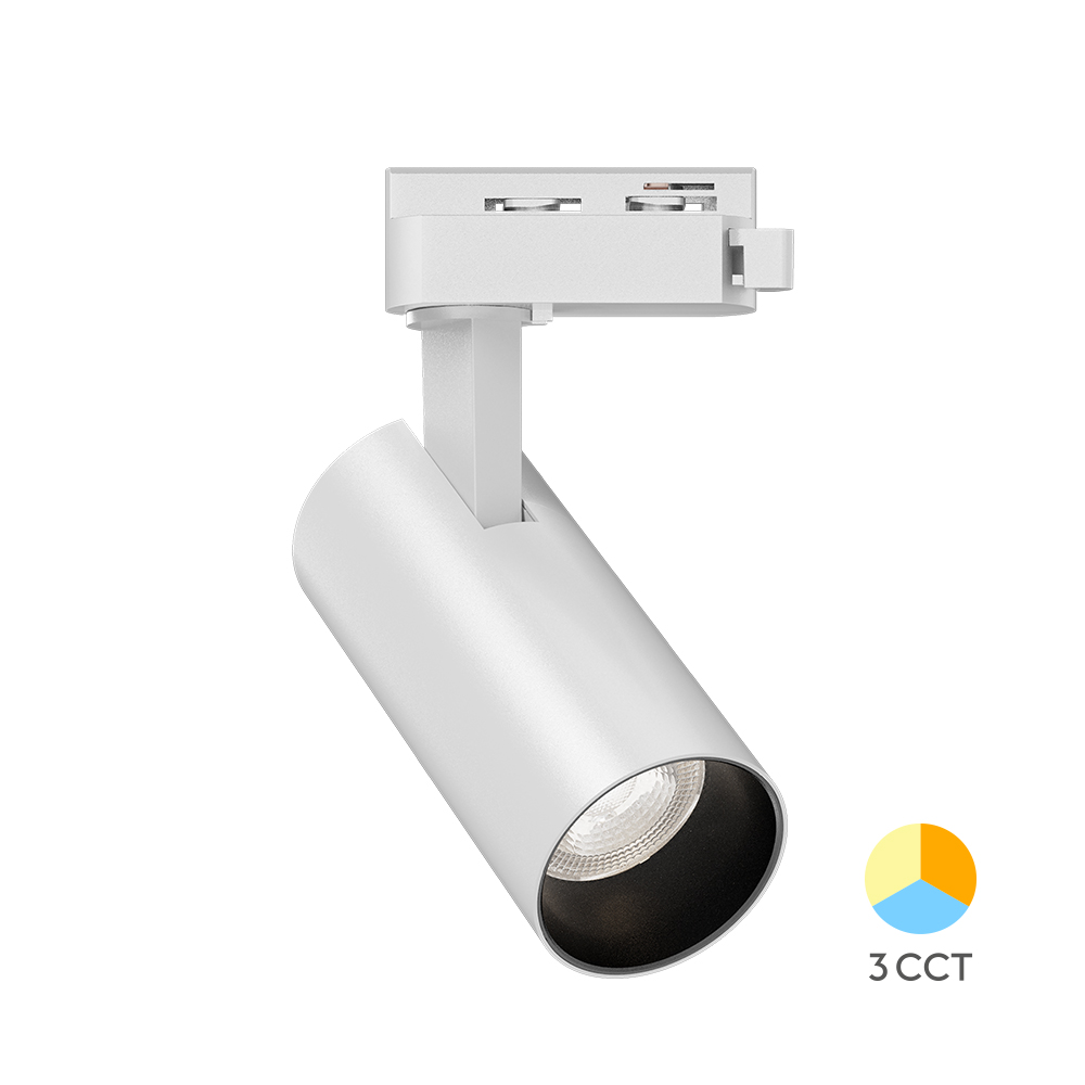 Šinski LED reflektor Shopline P15 15W 2WRS 3IN1 Beli