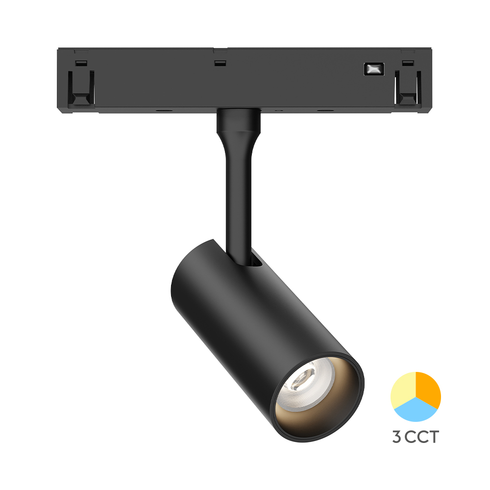 Magnetni reflektor TRC035 6W 3IN1 48V Crni