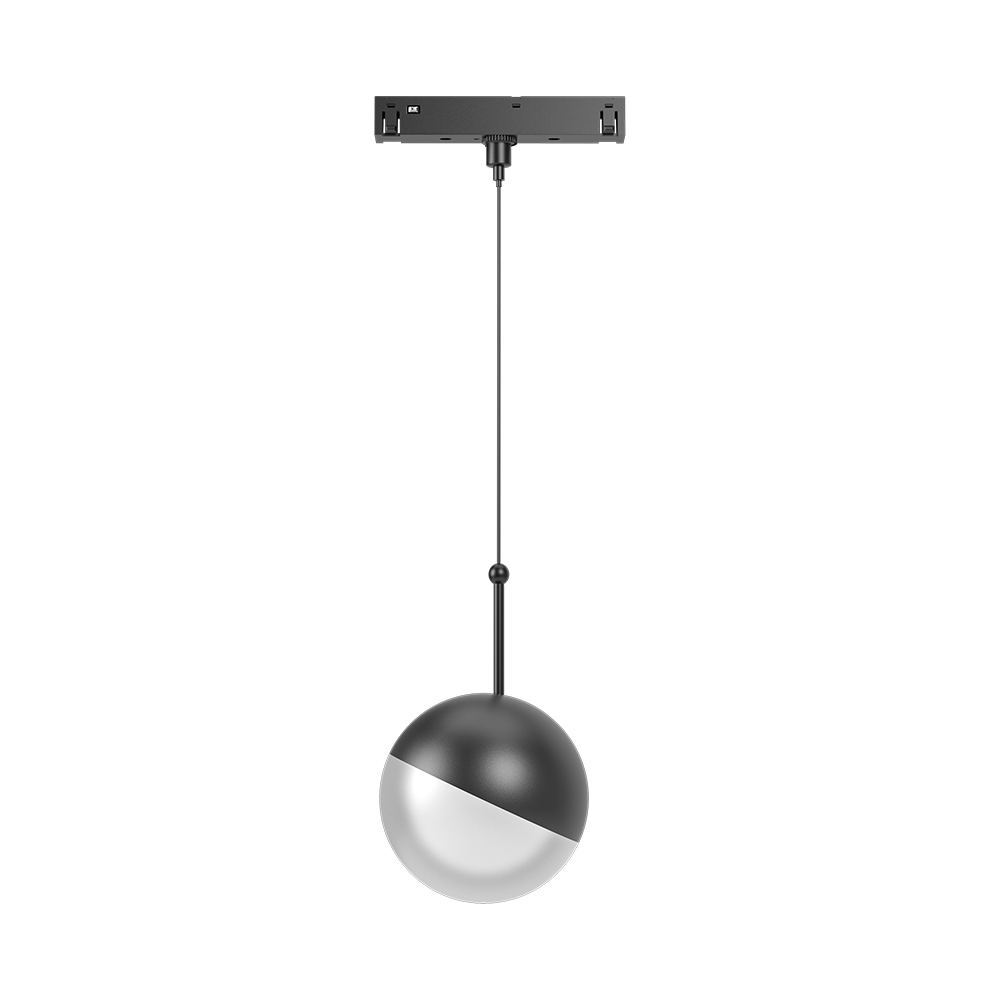 Magnetni viseći reflektor PDT100 7W 3000K 48V Crni