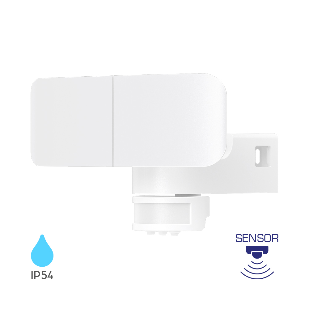 Snažna zidna LED lampa Miles W2 30W 4000K IP54 Bela