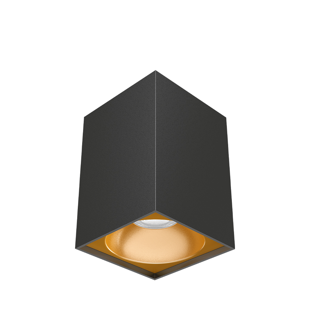 LED nadgradni spot Beta 9414 SQR GU10 Crni
