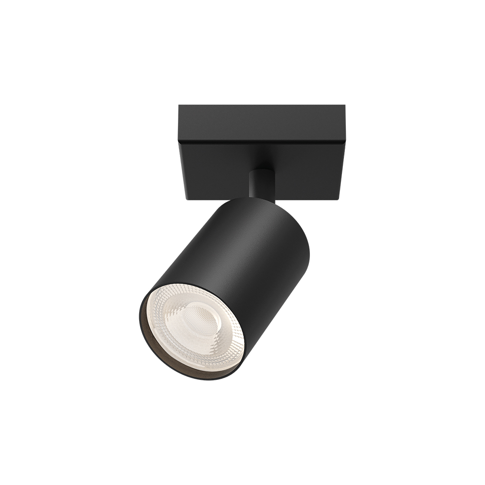 LED ugradni spot Beta SRQ-1 GU10 Crni