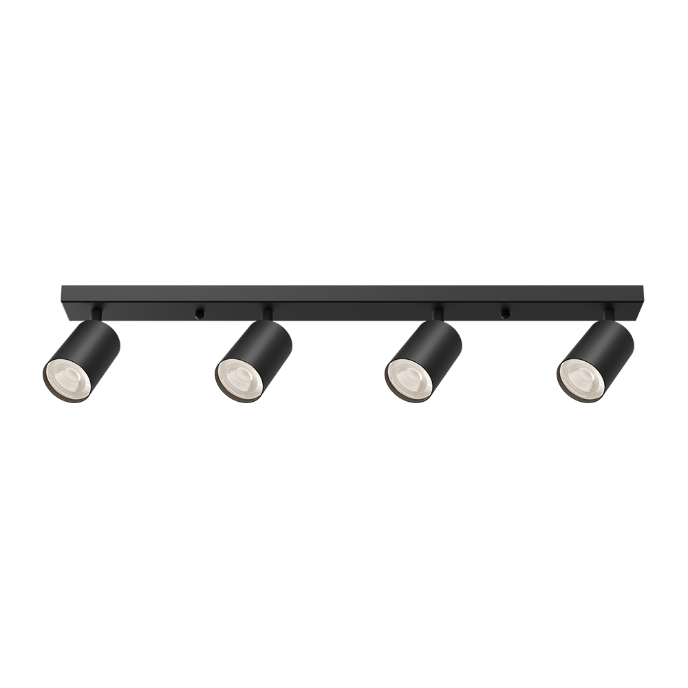 LED ugradni spot Beta SRQ-4 GU10 Crni