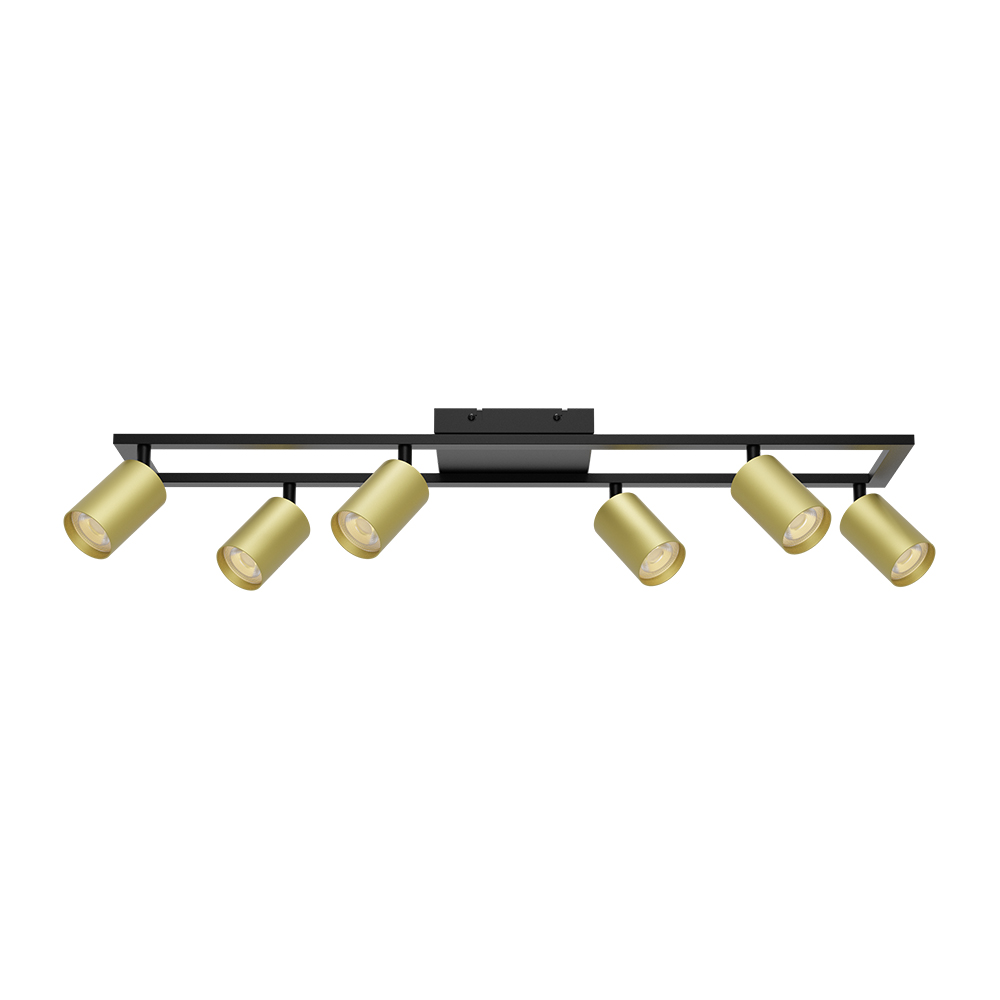 LED ugradni spot Beta RCT-6 GU10 Zlatni