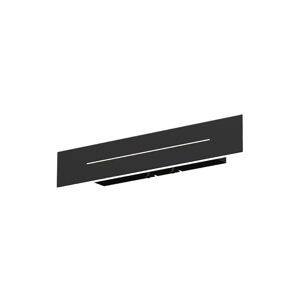 Linearna zidna lampa Leva WL300 10W 3000K Crna