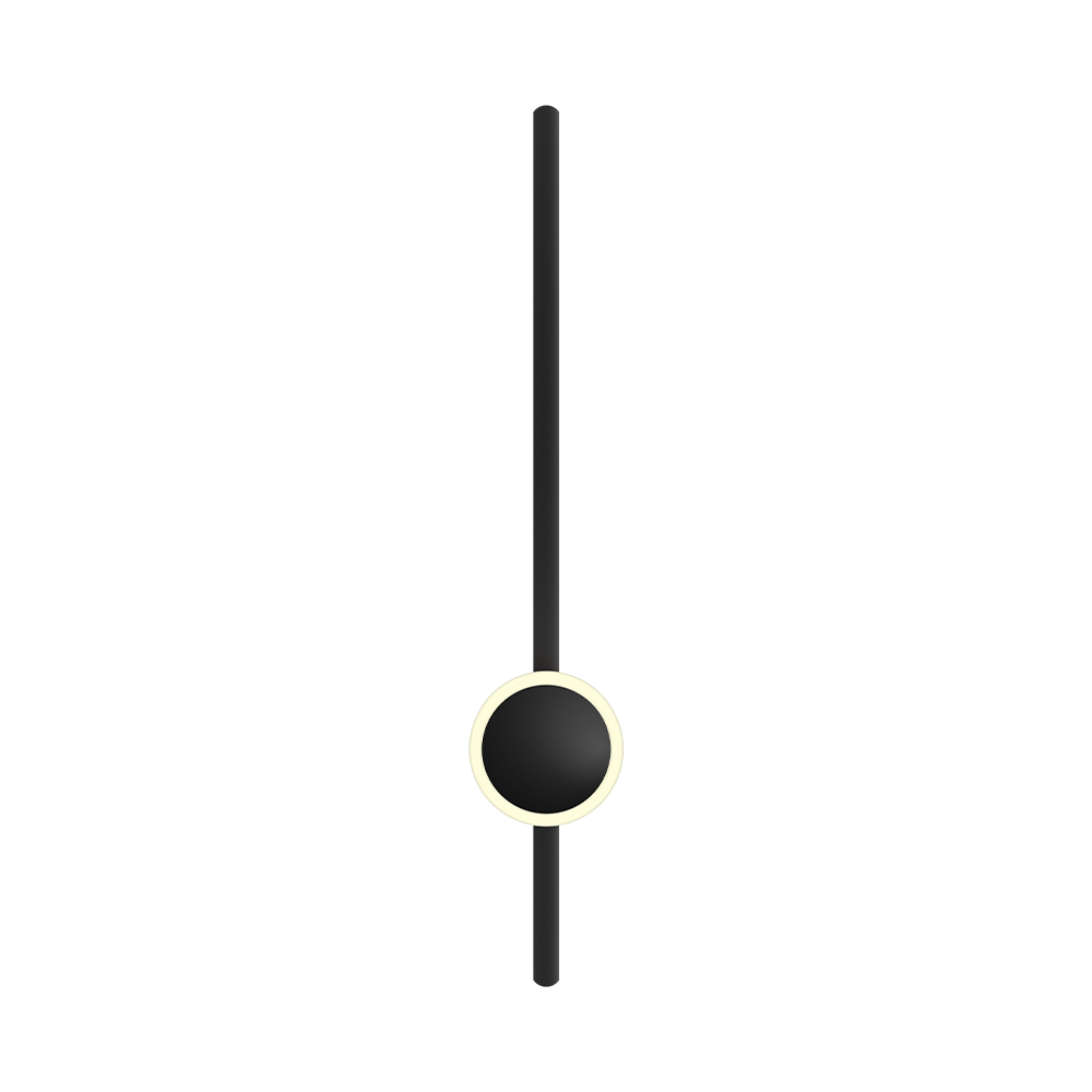Linearna zidna lampa Tiny WL700 16W 3000K Crna