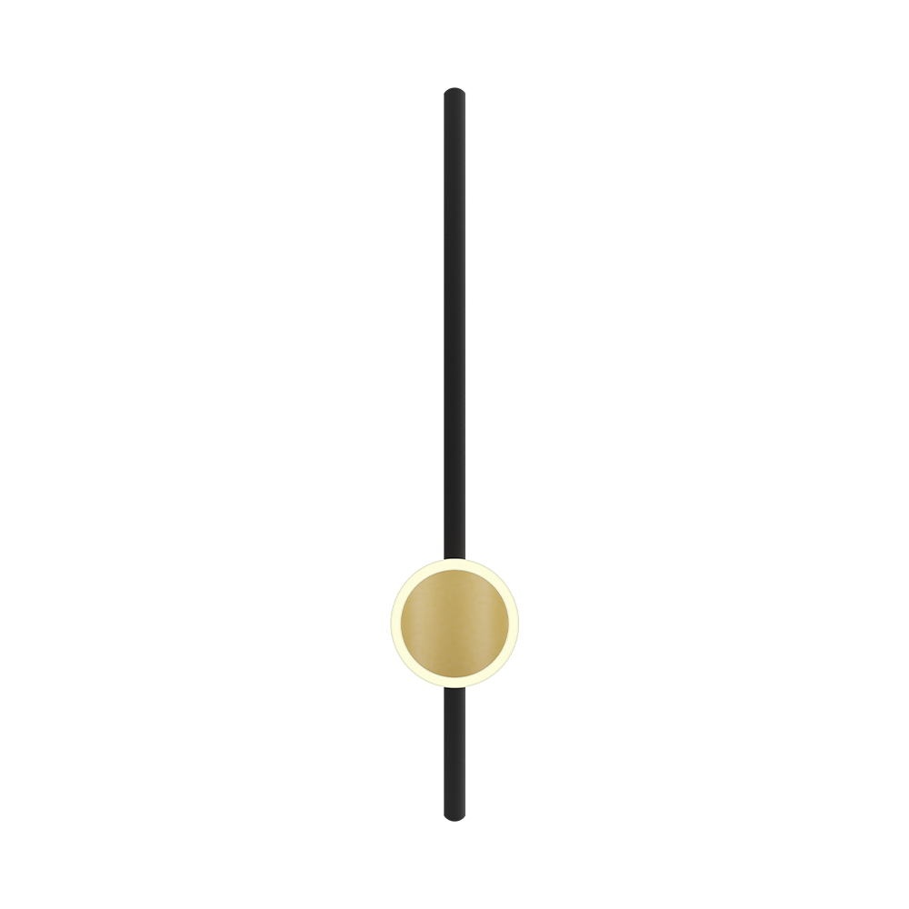 Linearna zidna lampa Tiny WL700 16W 3000K Zlatna