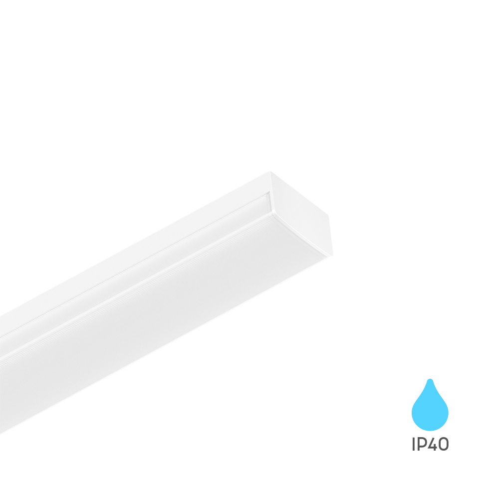 LED Letva Proline PT 18W 0.6m 4000K Bela