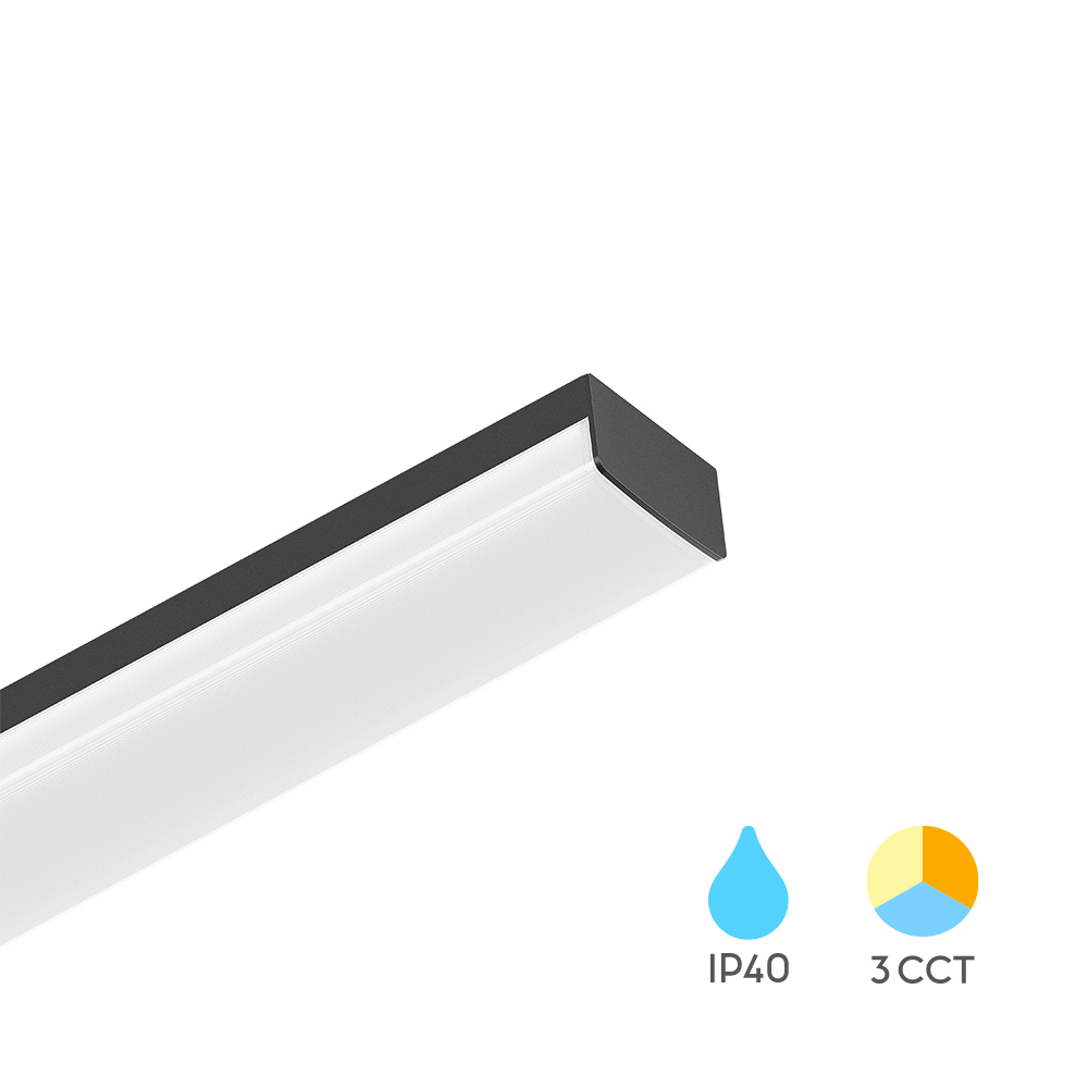 LED Letva Proline PT 36W 1.2m 3IN1 Crna