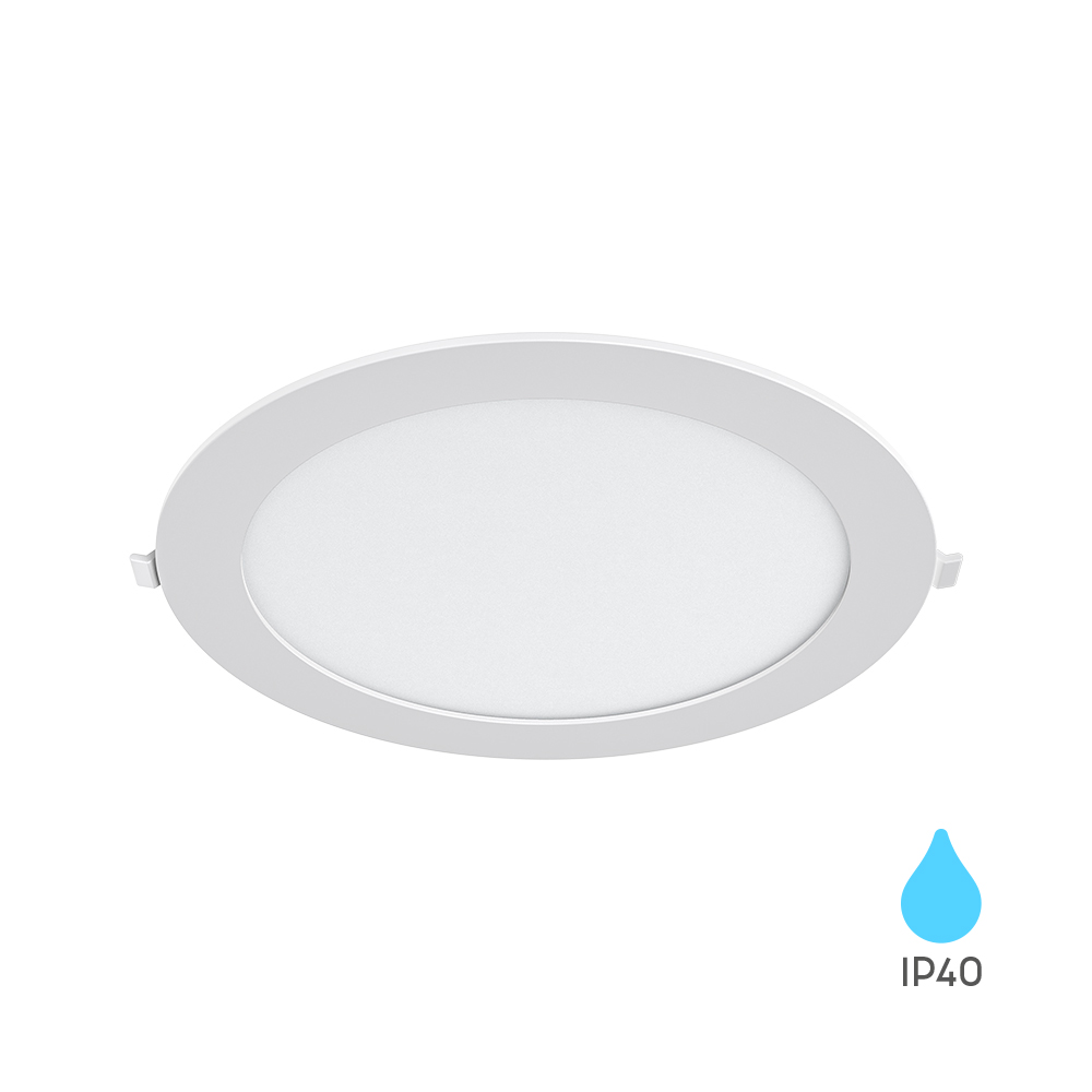 Ugradni okrugli LED panel CRP 18W 6500K 8" Beli