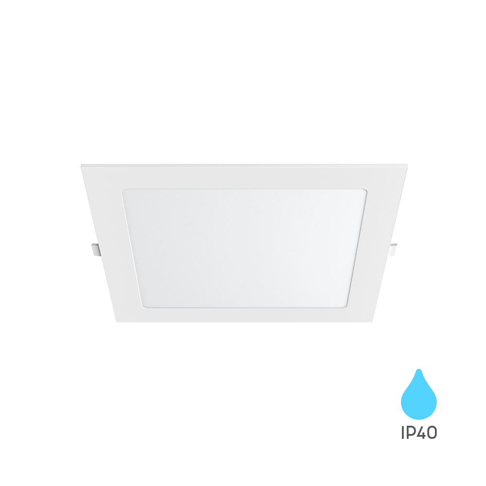 Ugradni kvadratni LED panel CSP 12W 4000K 6" Beli