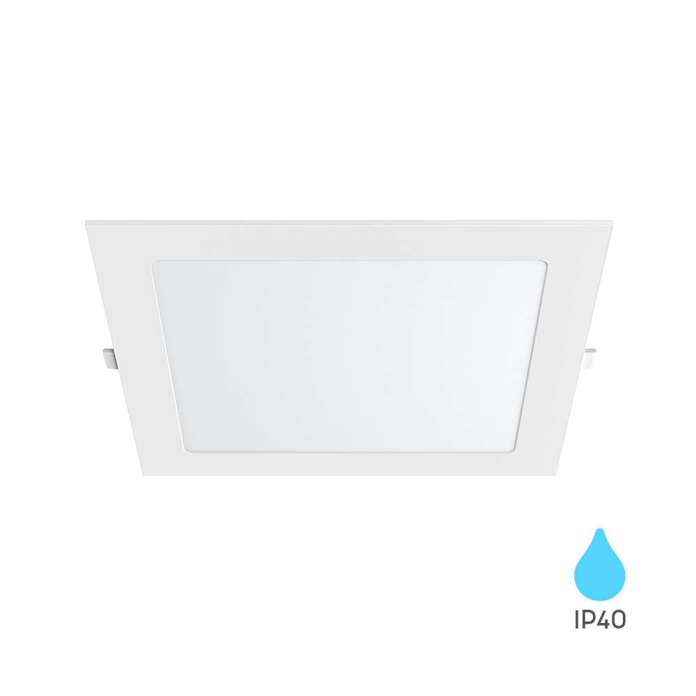 Ugradni kvadratni LED panel CSP 18W 6500K 8" Beli