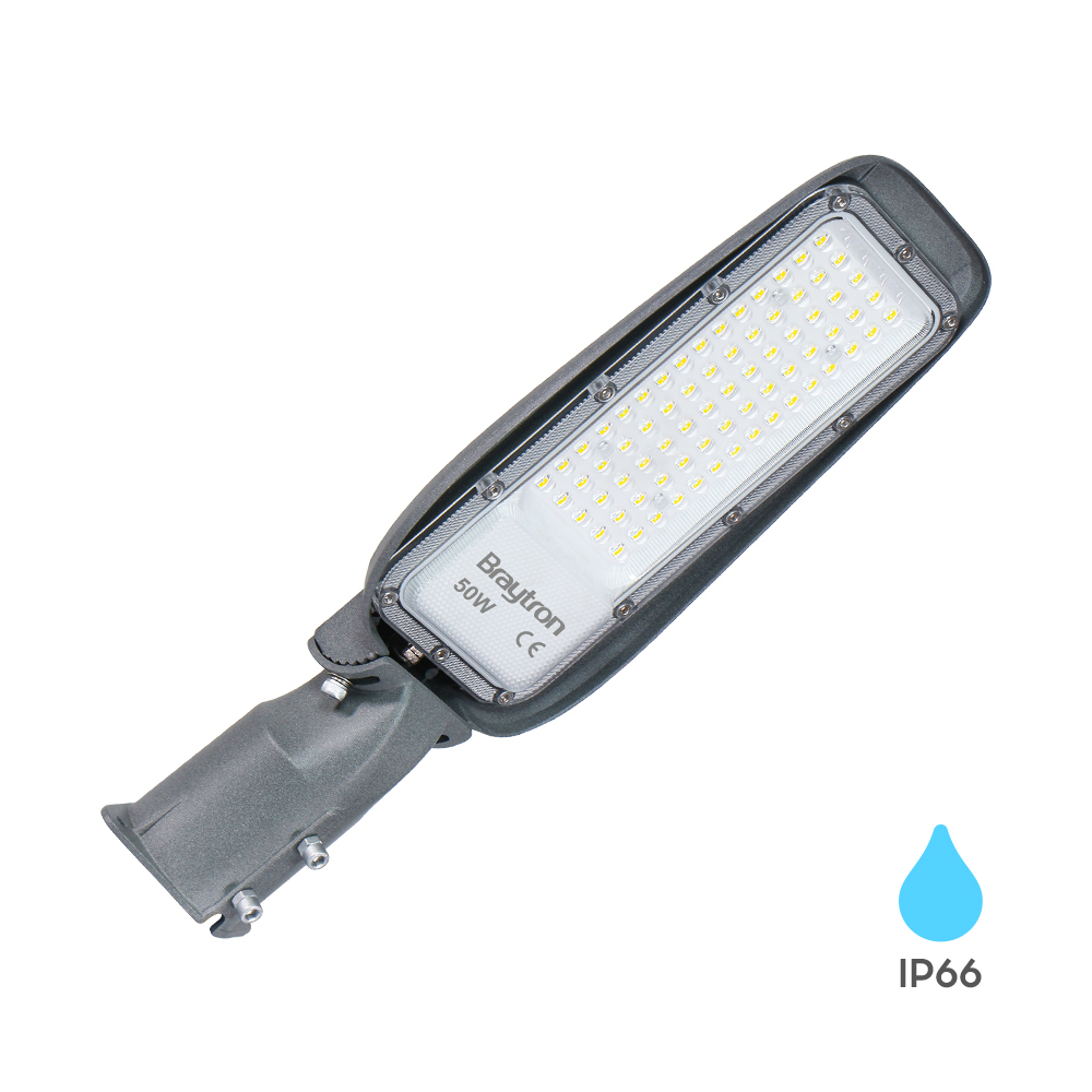 LED ulična svetiljka ST89 50W 6500K IP66 Siva