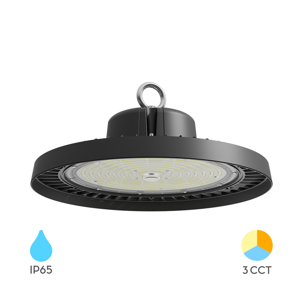 Industrijsko LED zvono 100W 3IN1 IP65 Crno (High Bay)