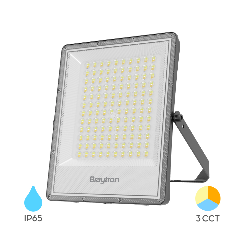 Premium LED reflektor 10W 3IN1 IP65 Sivi