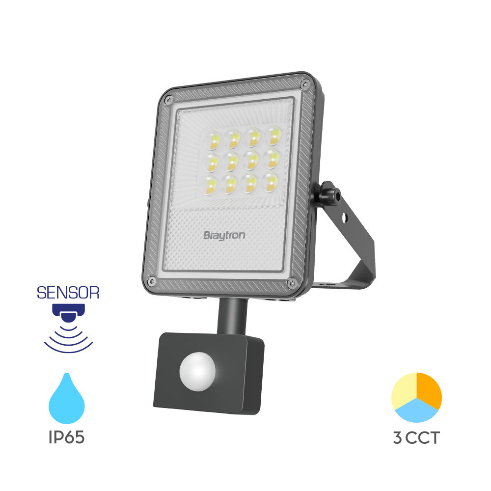 Premium LED reflektor 20W 3IN1 IP65 Sivi