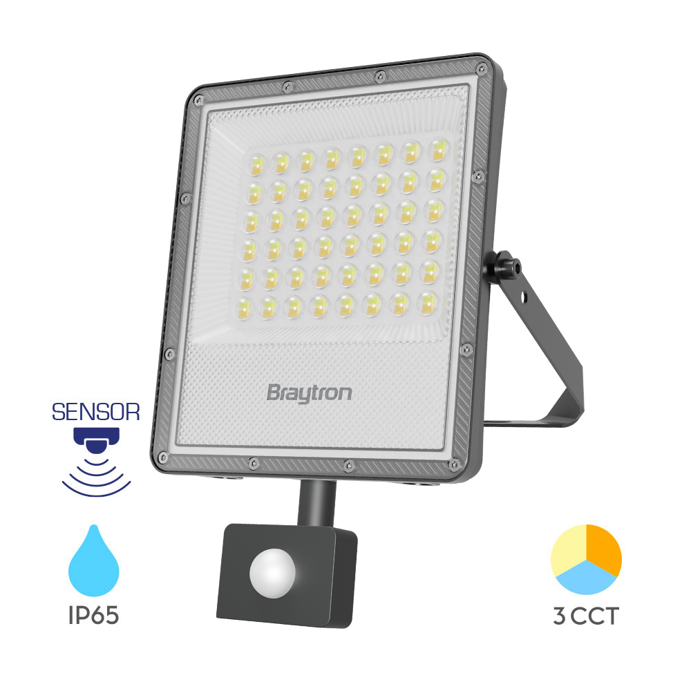 Premium LED reflektor 300W 3IN1 IP65 Sivi