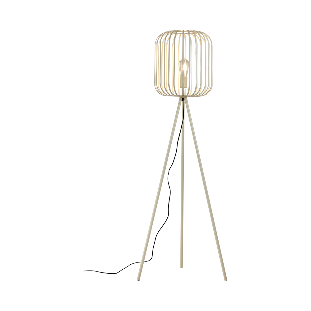 Podna lampa W007T 1xE27 Bež