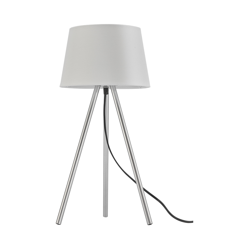 Stona lampa F002T 1xE27 Bela