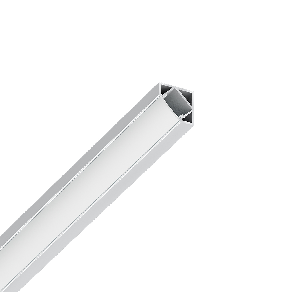 Aluminijumski LED profil ugaoni CR1818 Srebrni 2m