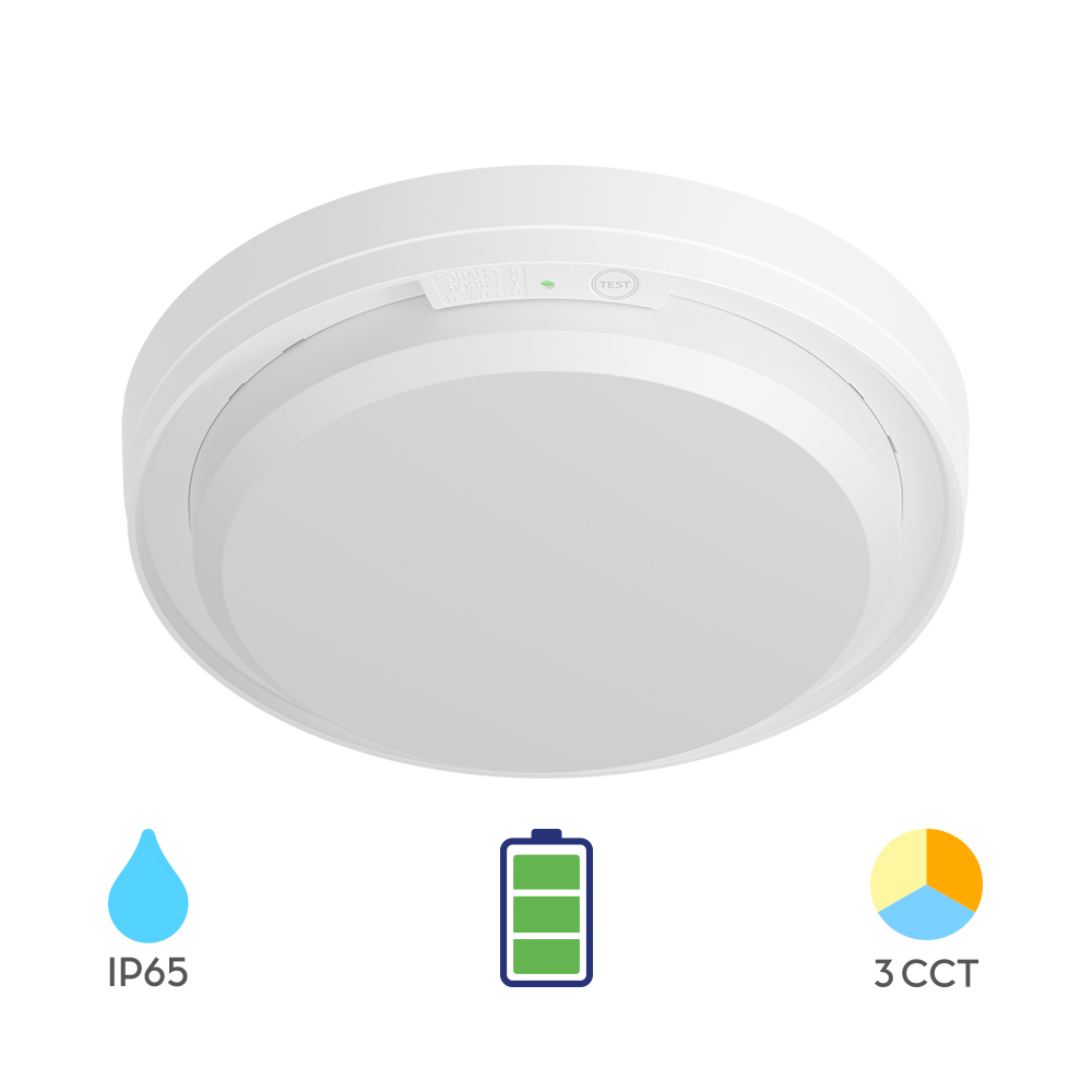 LED plafonjera Moon 18W 3IN1 IP65 Vodootporna (Set)