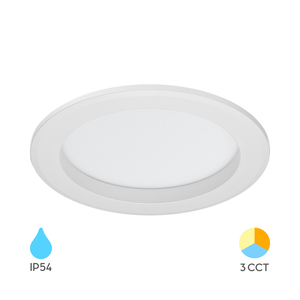 LED ugradni spot D12 14W 3IN1 IP54 Beli