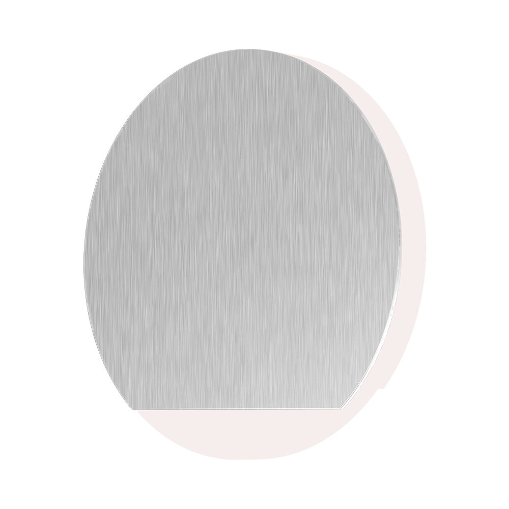 Maska za stepenišnu lampu Step-A CR2 Okrugla Srebrna