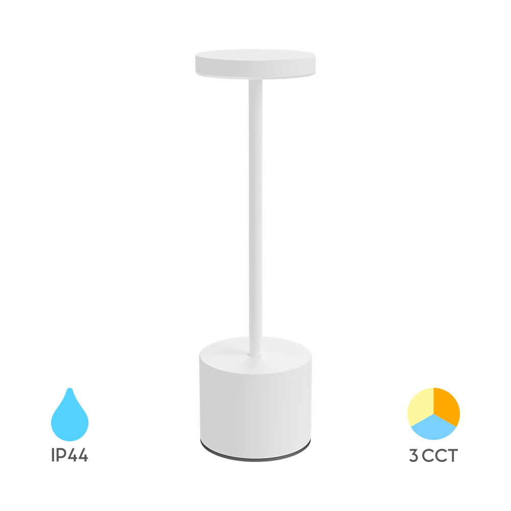 Bežična punjiva lampa Luxe-1 2W 3IN1 Bela